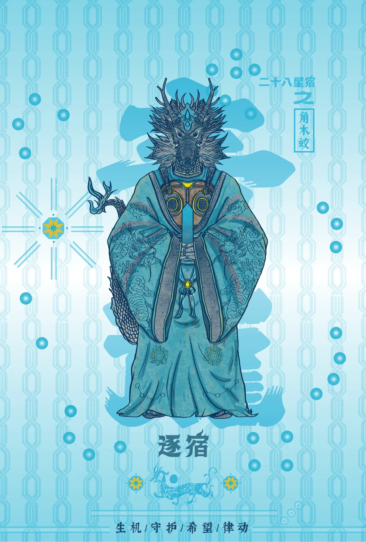 Chasing the Stars — Postcard Set Design