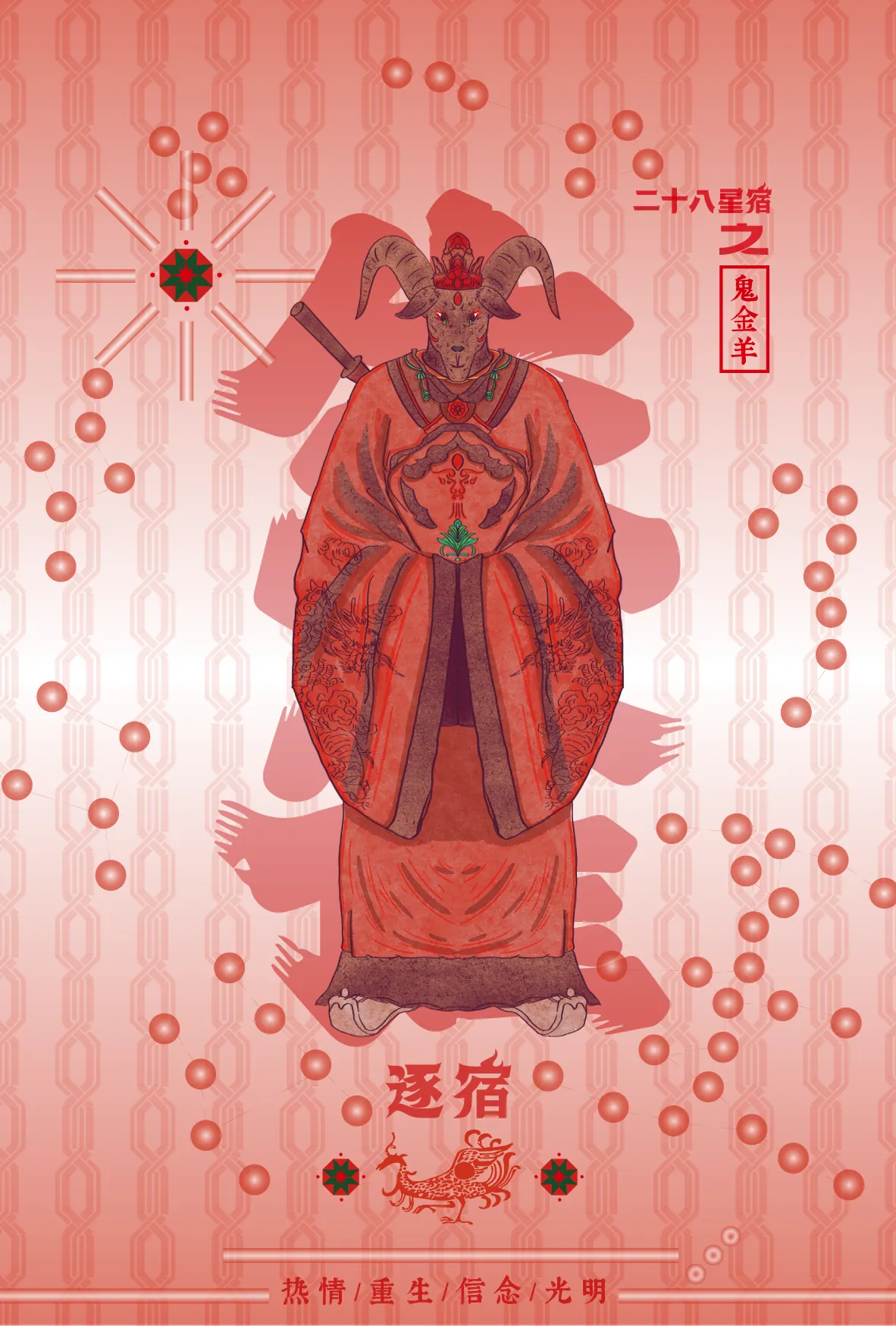 Chasing the Stars — Postcard Set Design